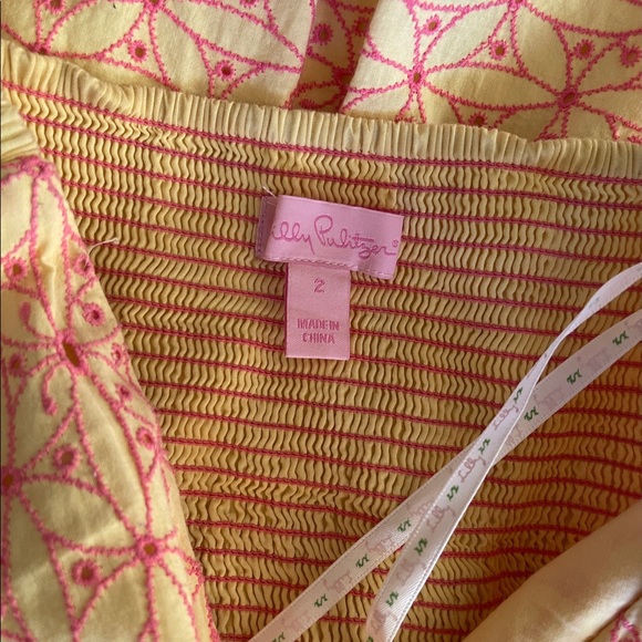 Lily Pulitzer Strapless Dress - Picture 4 of 4